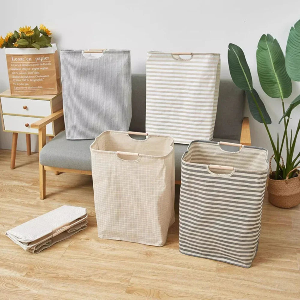 Eco-Friendly Foldable Laundry Basket – Portable & Waterproof