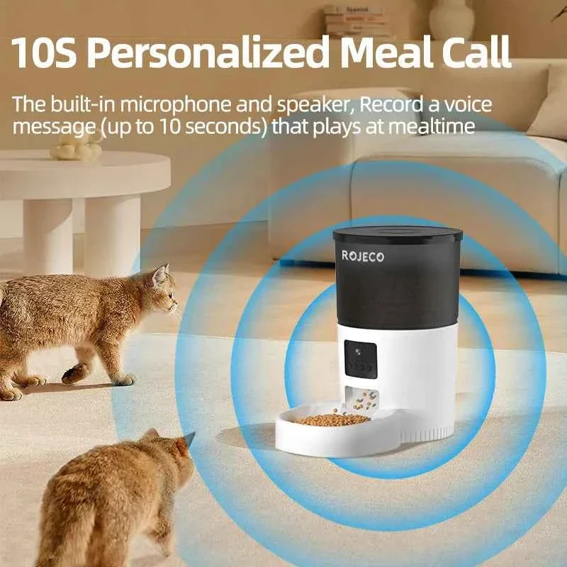 Smart Cat Feeder Camera for Automated Pet Care