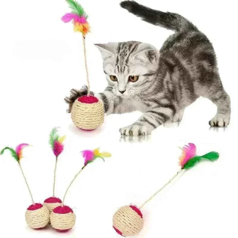 Durable Sisal Ball Cat Toy