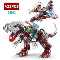 2IN1 Jurassic Mechanical Indominus Rex Dinosaur World Model Building Blocks City Fighter Dino Park Bricks Children Toy