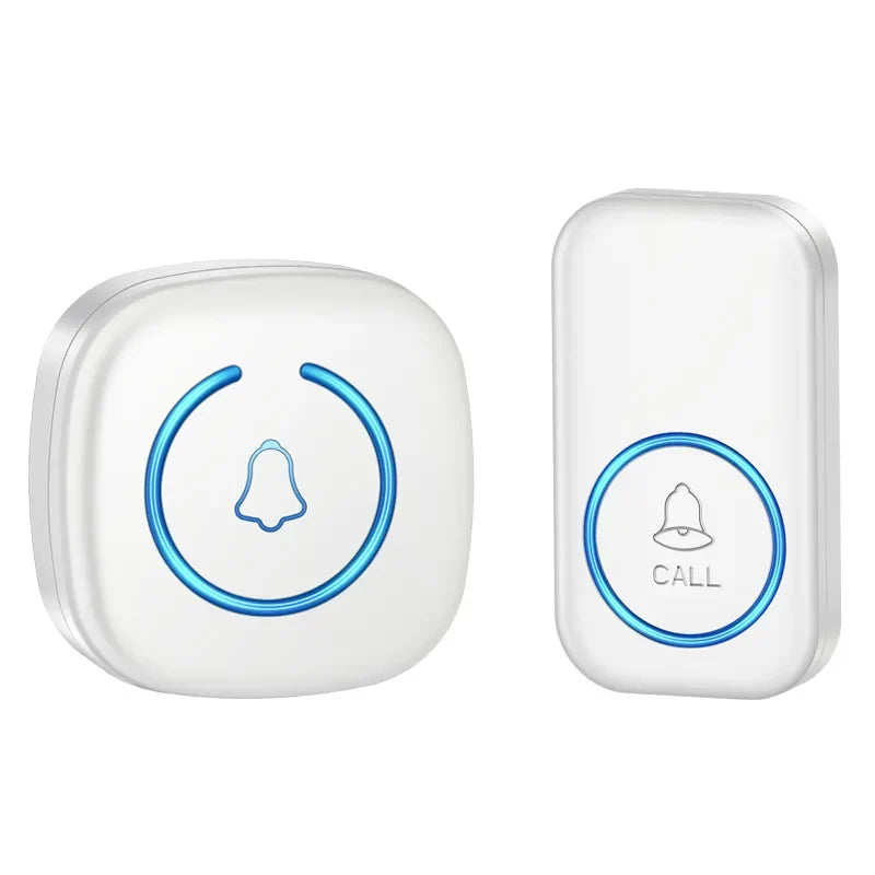 Wireless Doorbell IP44 Waterproof Smart Home Welcome Door Bell 300M Range 60Songs Intelligent Home Chime Bell Kit US/EU Plug