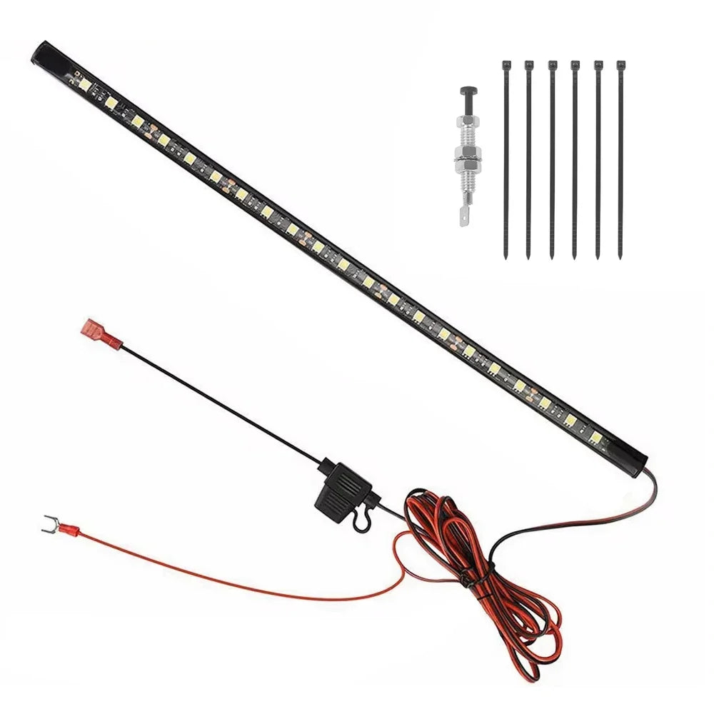 Universal Under Hood Engine Repair White LED Light Bar with Auto On/Off Switch Control Car SUV Pickup Offroad Repair Work Light