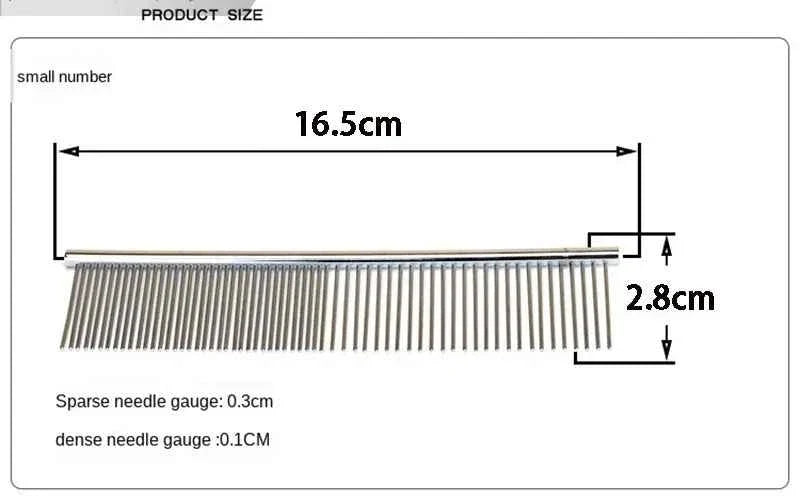 Professional Dematting Comb for Dogs and Cats
