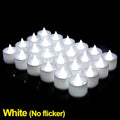 LED Candle Battery Powered Flameless Tea Candle Fake Candle Lamp Wedding Birthday Party Home Decoration Lamp Candlestick Candles