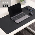White Mouse Pad – Large Portable Waterproof Non-Slip PU Suede Gaming & Office Desk Mat for Keyboard and Mouse