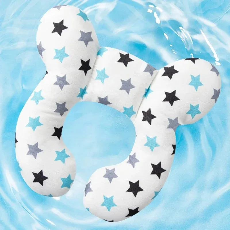 Multi-functional stroller pillow New cartoon children's U-shaped pillow soft baby pillow travel car children's pillow