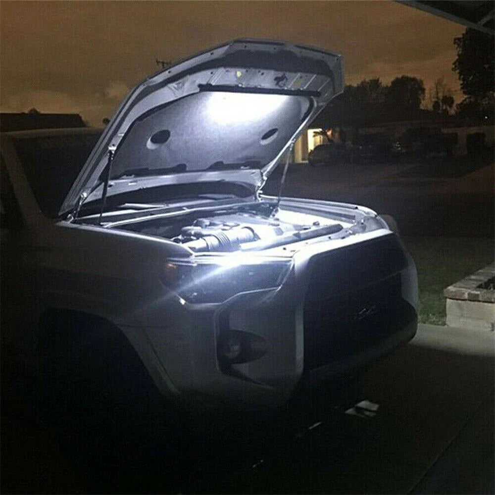 Universal Under Hood Engine Repair White LED Light Bar with Auto On/Off Switch Control Car SUV Pickup Offroad Repair Work Light