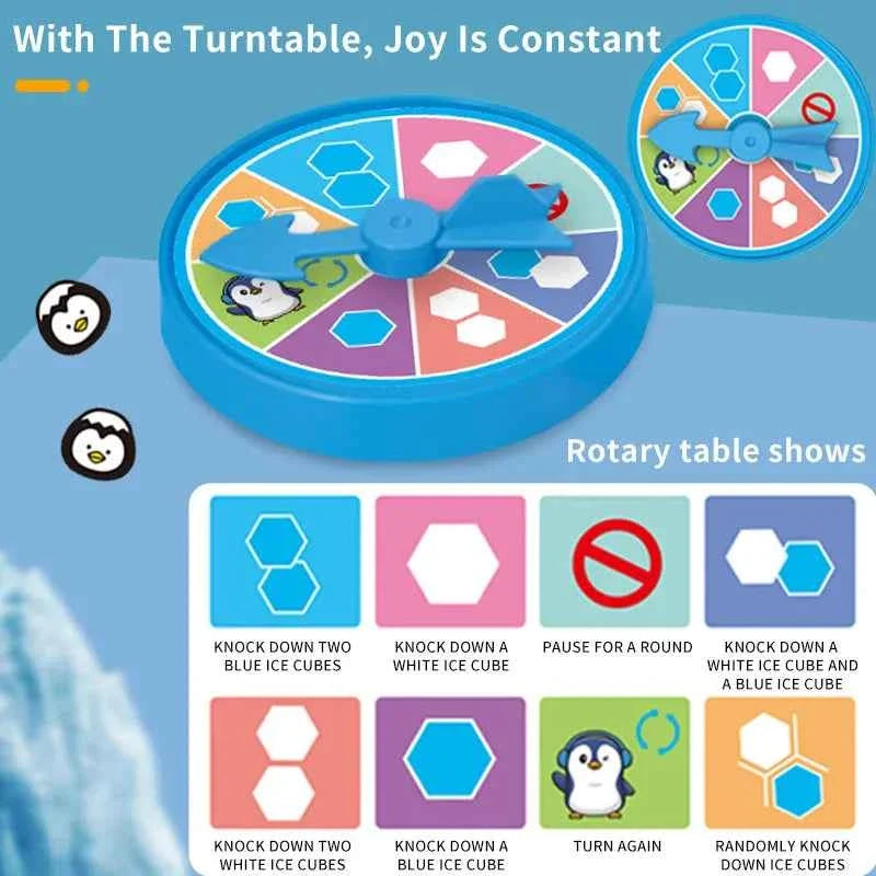 3 Style Ice Breaker Game Save Penguin On Ice Block Family Funny Game Penguin Trap Activate Game Children's Day Gifts