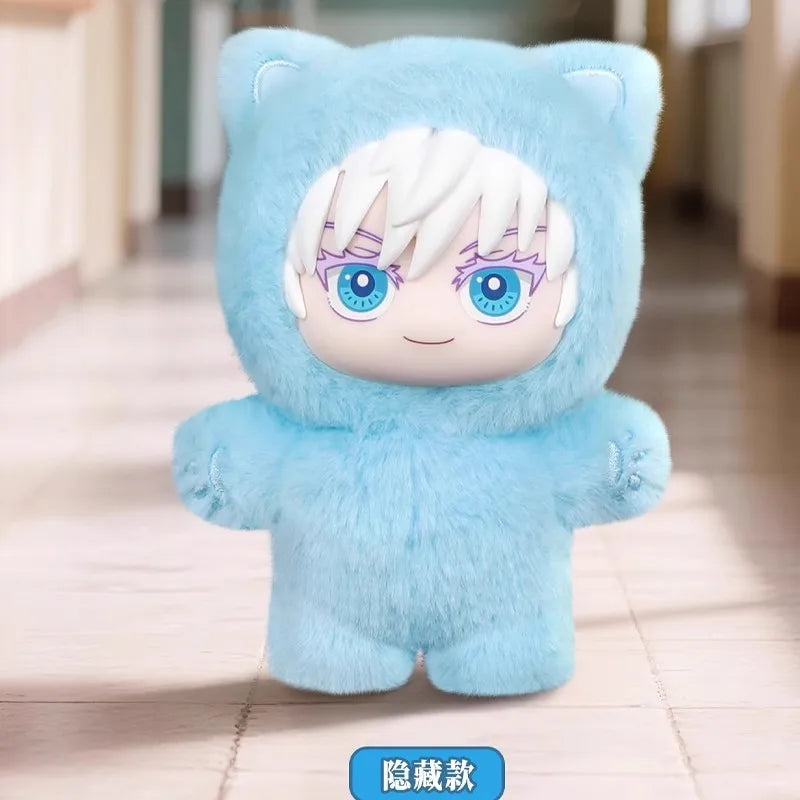 Jujutsu Kaisen 2 Cat Ear Plushie Series Blind Box Mystery Box Anime Figure Room Decoration Collection Kids Custom Gift