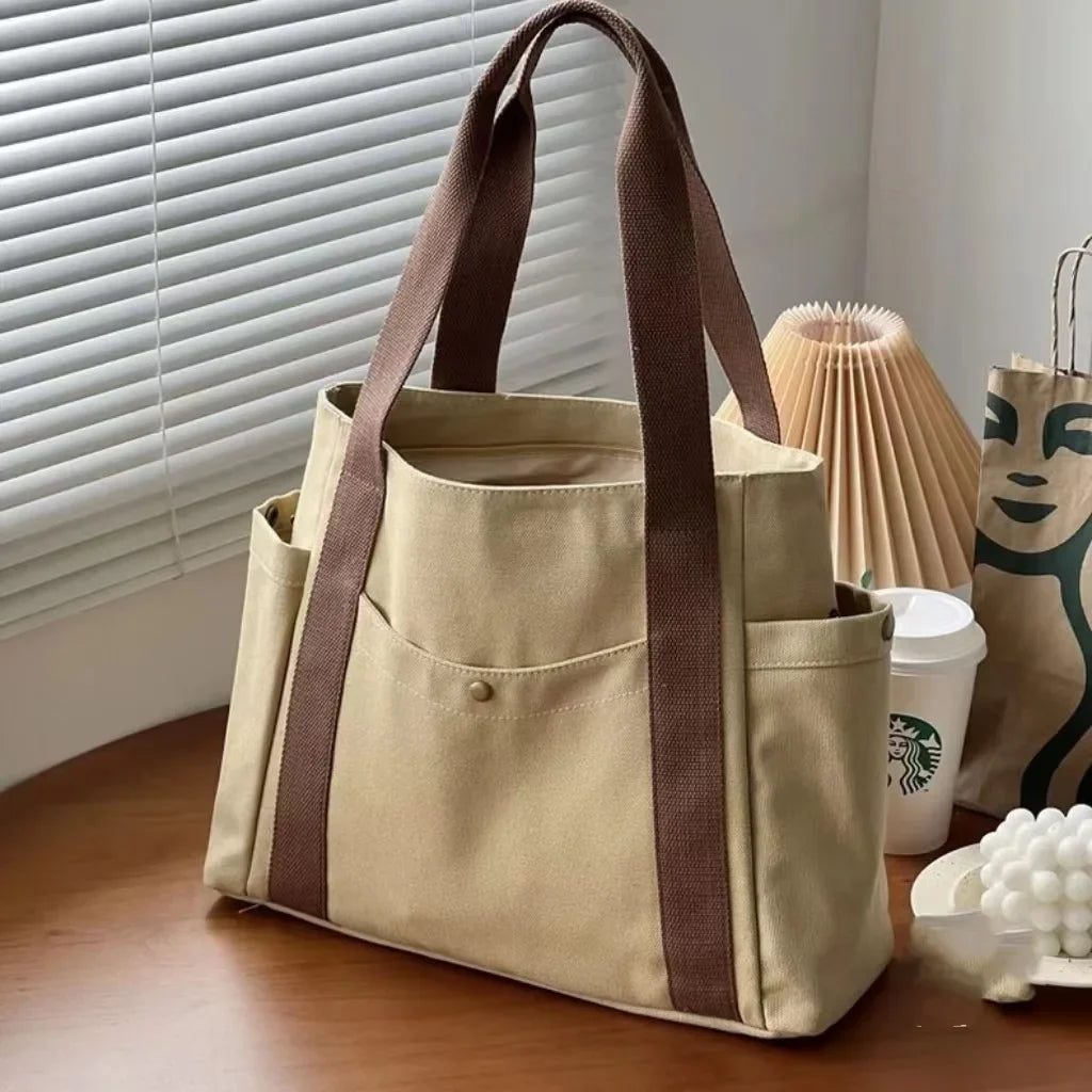 Eco-Friendly Canvas Tote Bag – Large, Stylish & Durable