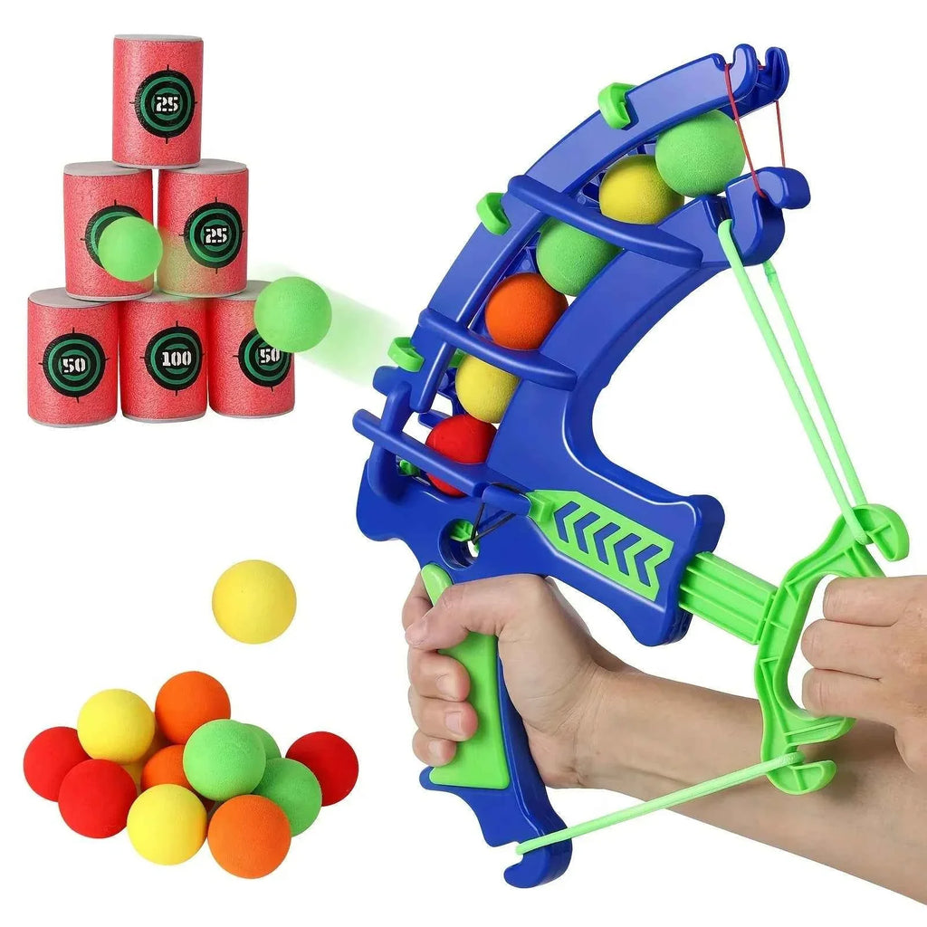 Soft Bullet Target Practice Toy for Children, Educational Shooting Practice Toys with Soft Bullets