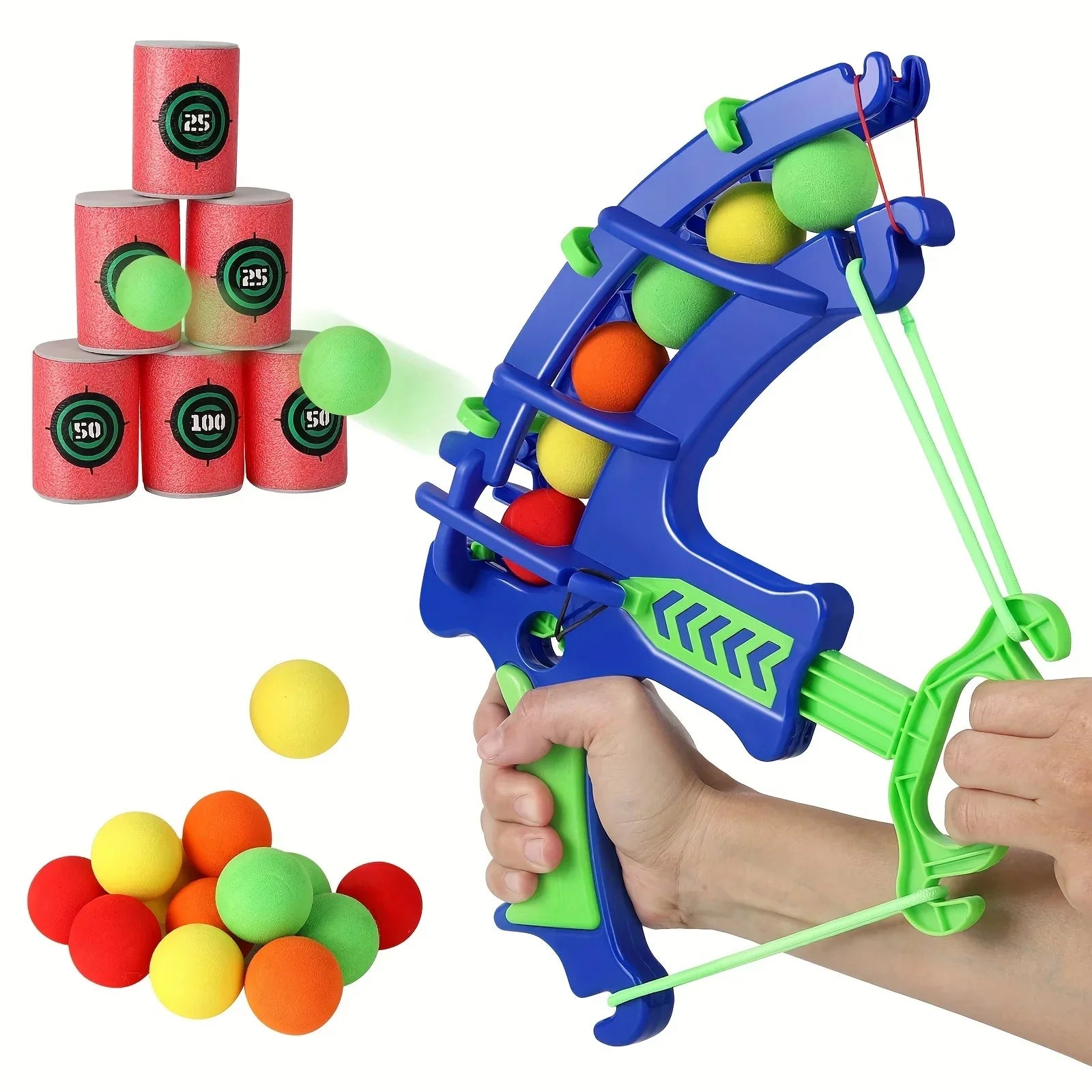 Soft Bullet Target Practice Toy for Children, Educational Shooting Practice Toys with Soft Bullets