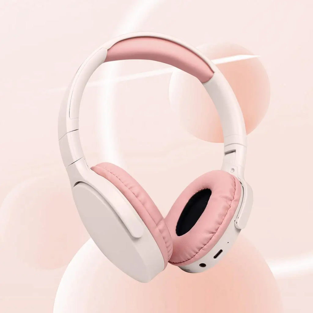 Bluetooth Wireless Over-Ear Headphones – Deep Bass, Long Battery Life