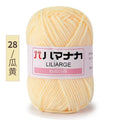 Milk Sweet Soft Cotton Baby Knitting Wool Yarn Thick Yarn Fiber Velvet Yarn Hand Knitting Wool Crochet Yarn for DIY Sweater