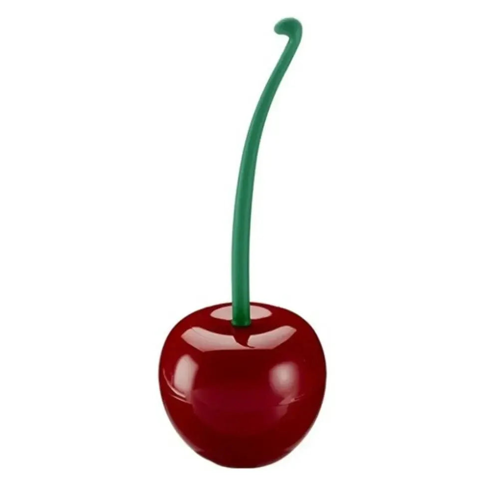Red Cherry Toilet Brush – Creative Lavatory Holder Bathroom Accessory