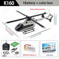 WLtoys K170 RC Helicopter 2.4G 6-Aixs Gyroscope 4CH Altitude Hold Optical Flow Remote Control Helicopter Toys for Children