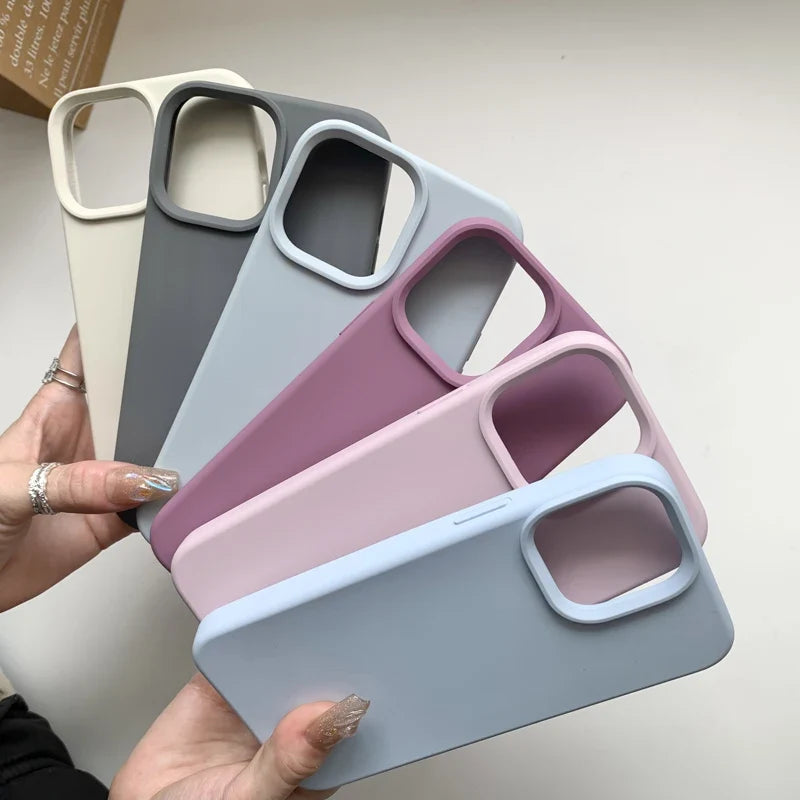 Liquid Silicone Case For iPhone 16 & 17