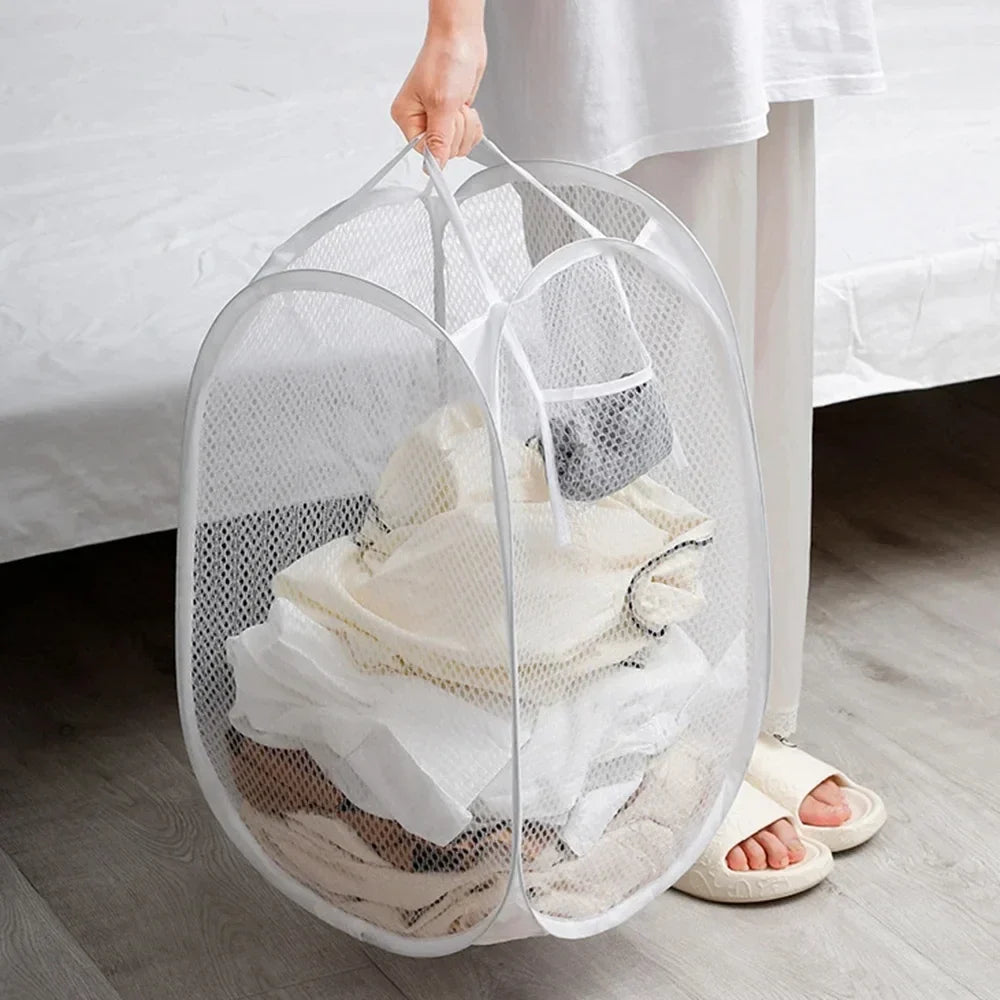 Eco-Friendly Foldable Laundry Basket – Portable & Space-Saving