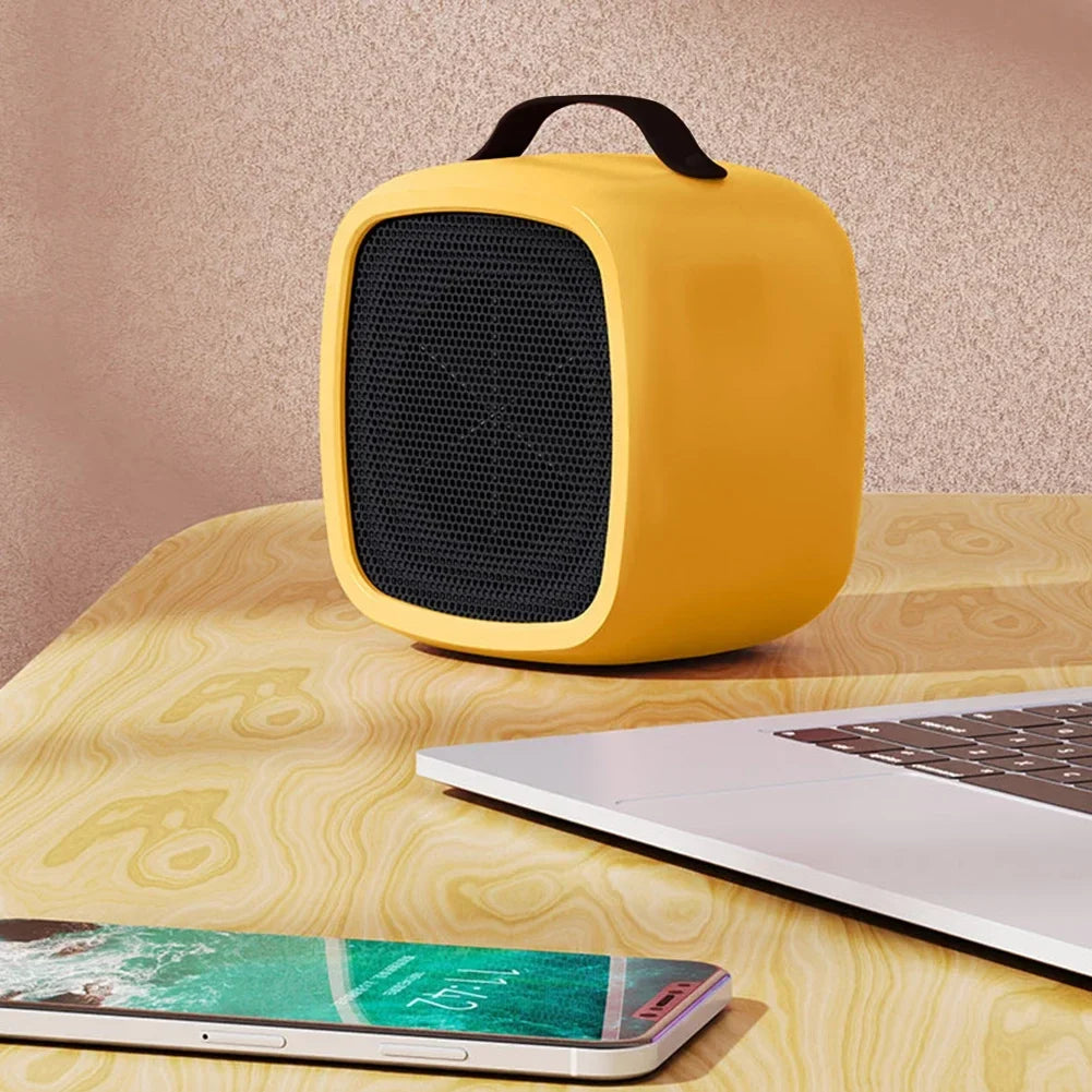 Portable Mini Electric Heater – 500W Fast Heating PTC Ceramic Warmer
