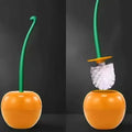 Red Cherry Toilet Brush – Creative Lavatory Holder Bathroom Accessory