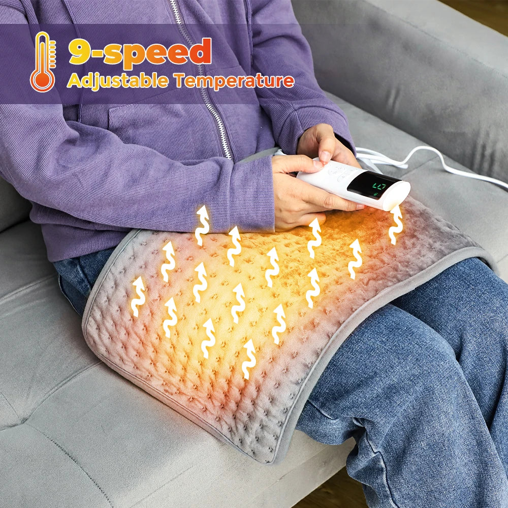 Electric Heating Blanket – Warm Heated Pad for Bed & Sofa Winter Use