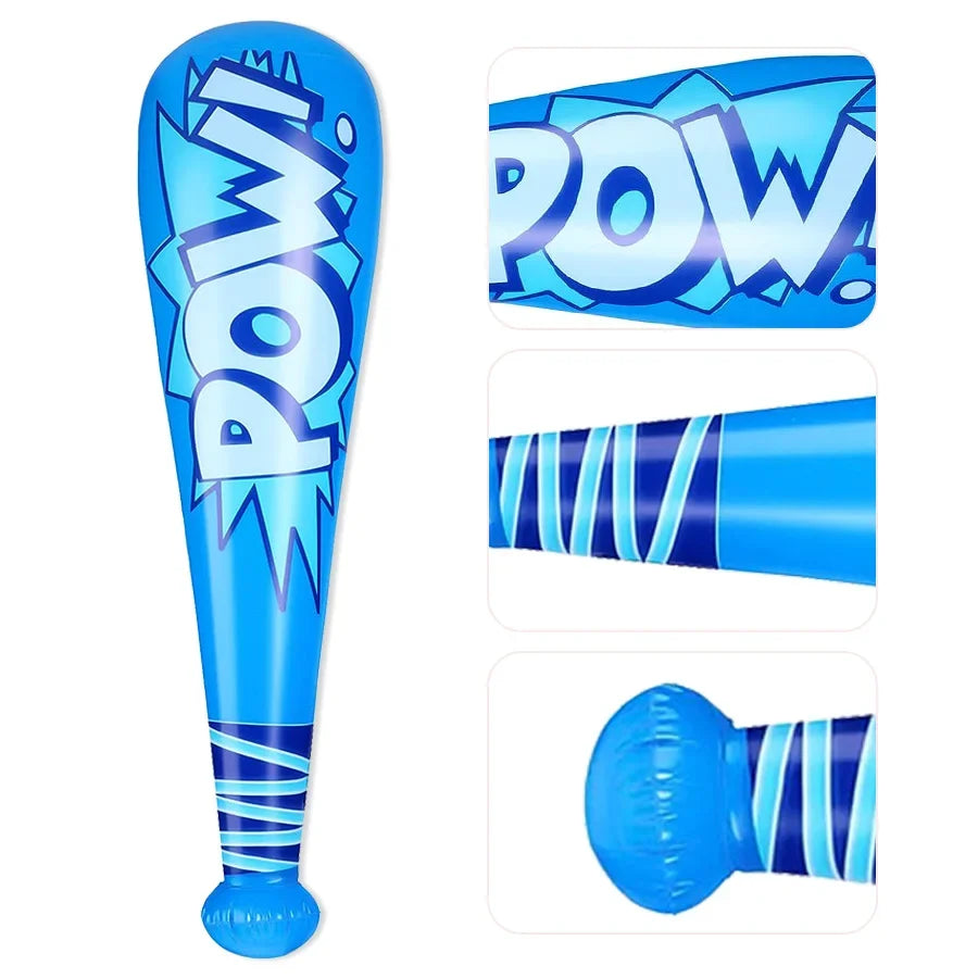 4pcs Colorful Paw Inflatable Baseball Toy Inflatable Suitable For Summer Pool Baseball Theme Birthday Party Gifts