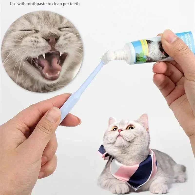 Complete Pet Toothbrush And Toothpaste Kit