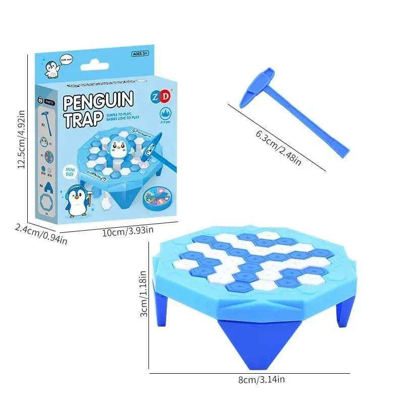 3 Style Ice Breaker Game Save Penguin On Ice Block Family Funny Game Penguin Trap Activate Game Children's Day Gifts