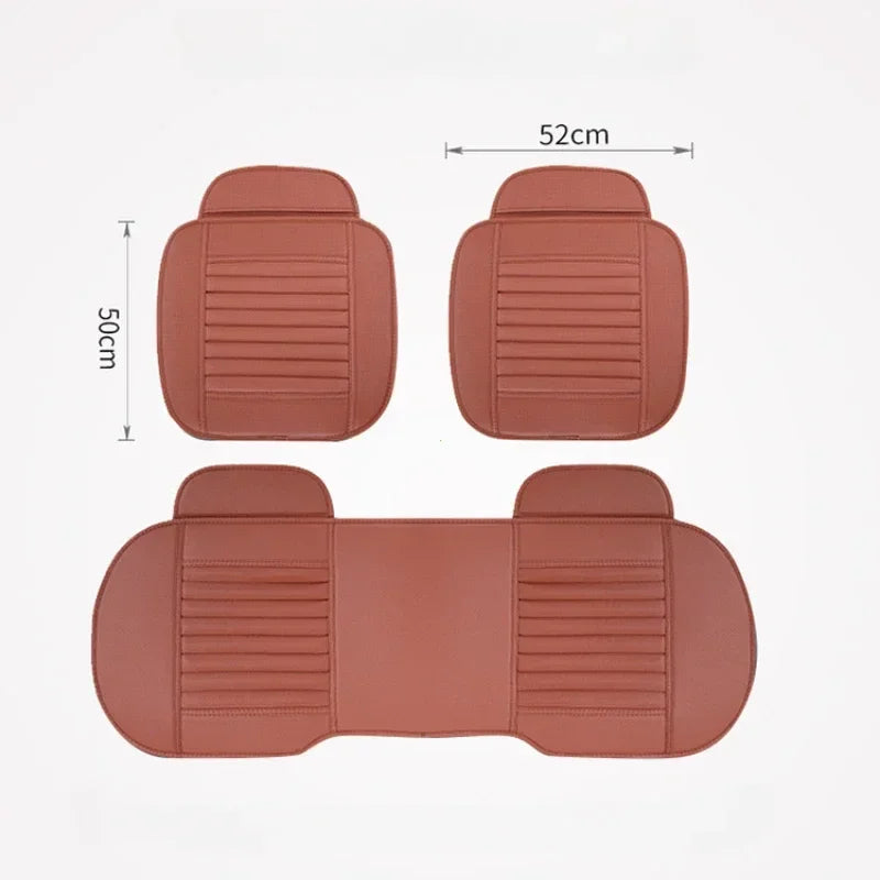 Universal Car Seat Cover Breathable PU Leather Pad Mat For Auto Chair Cushion Car Front Seat Cover Four Seasons Anti Slip Mat