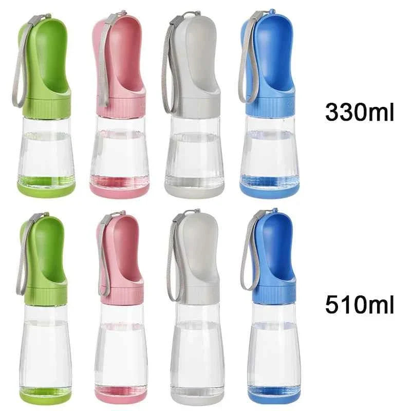 2-in-1 Travel Dog Food and Water Bottle Dispenser