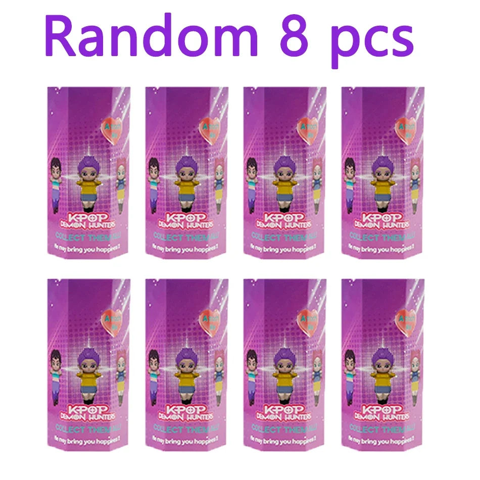 2025 Hot selling K pop Demon Hunters Blind Box Series Anime Figures Ornaments Dolls Fans Children Birthday Gift Random Blind Box