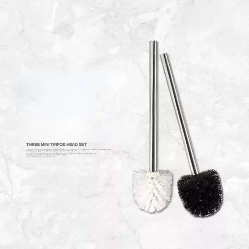 Japanese Minimalist Toilet Brush – Stainless Steel Handle