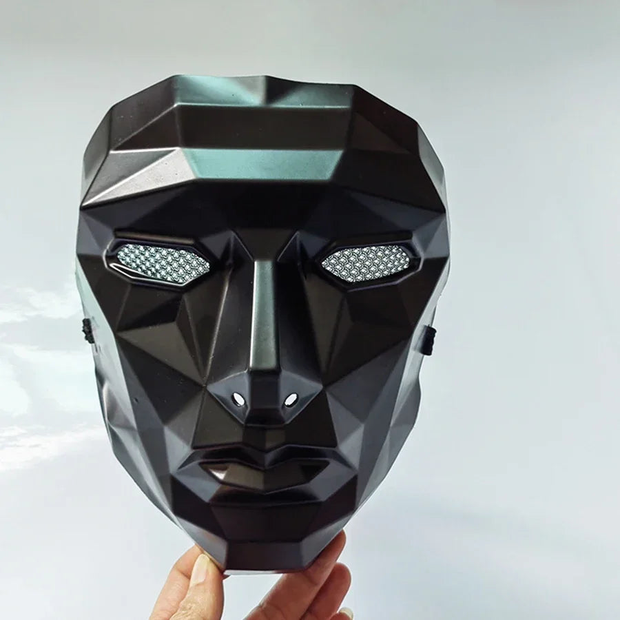 1PC Halloween Cat Face Mask - Special Shape Party Mask, Holiday Cosplay, Festival Decoration, Hot Costume Accessory
