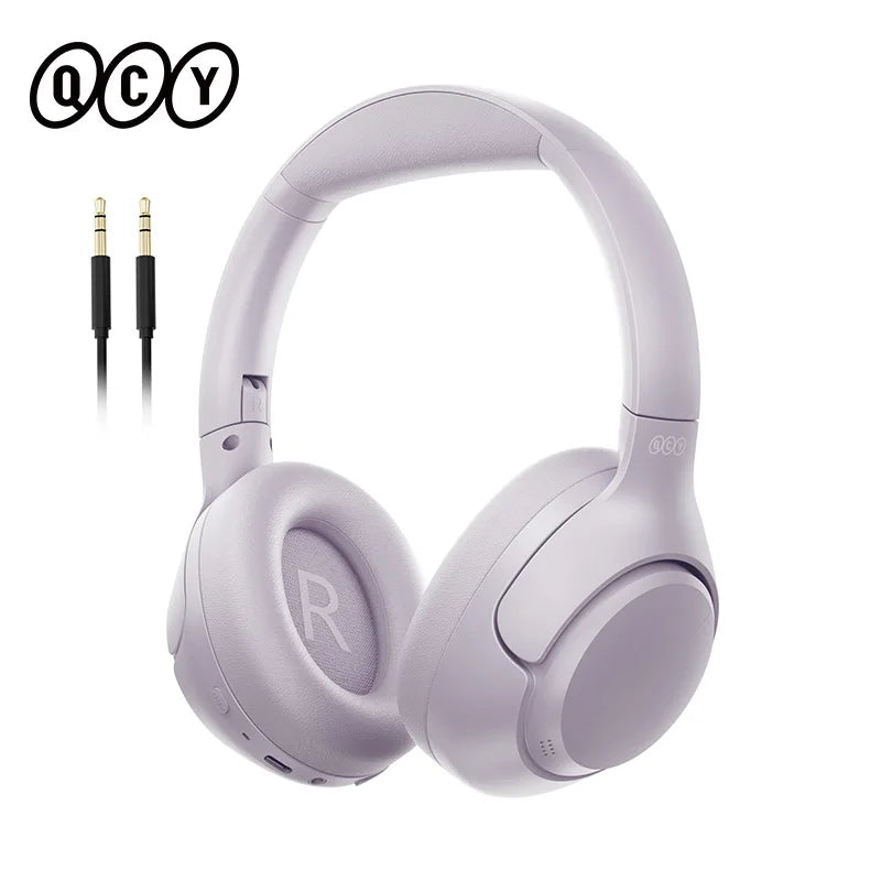 QCY H3 ANC Wireless Headphones – Hi-Res Over-Ear Bluetooth 5.4