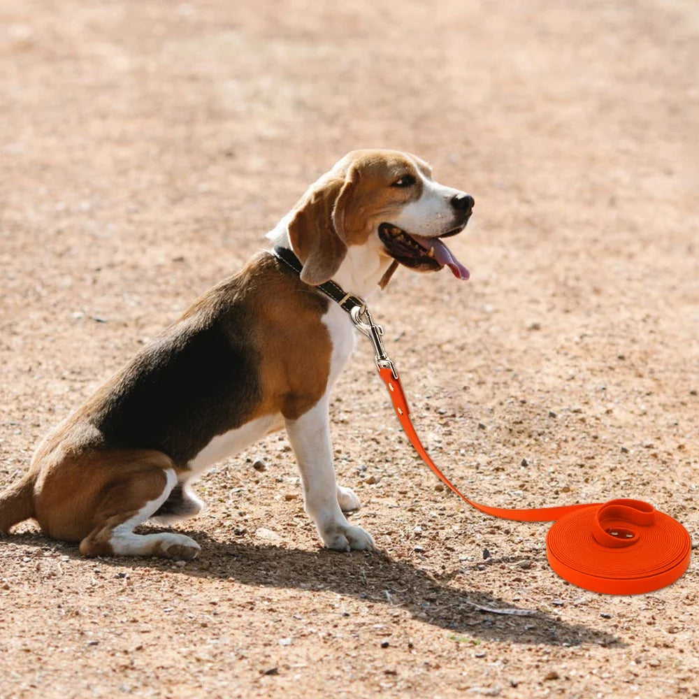 Waterproof PVC Dog Leash – Long Training & Walking Lead (3m/5m/10m/15m)