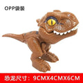 Jurassic Finger Dinosaur  Tyrannosaurus Model Toys for Kids Finger Biting Dinosaurs Movable Joints Dinosaur Toy for Boy Gift