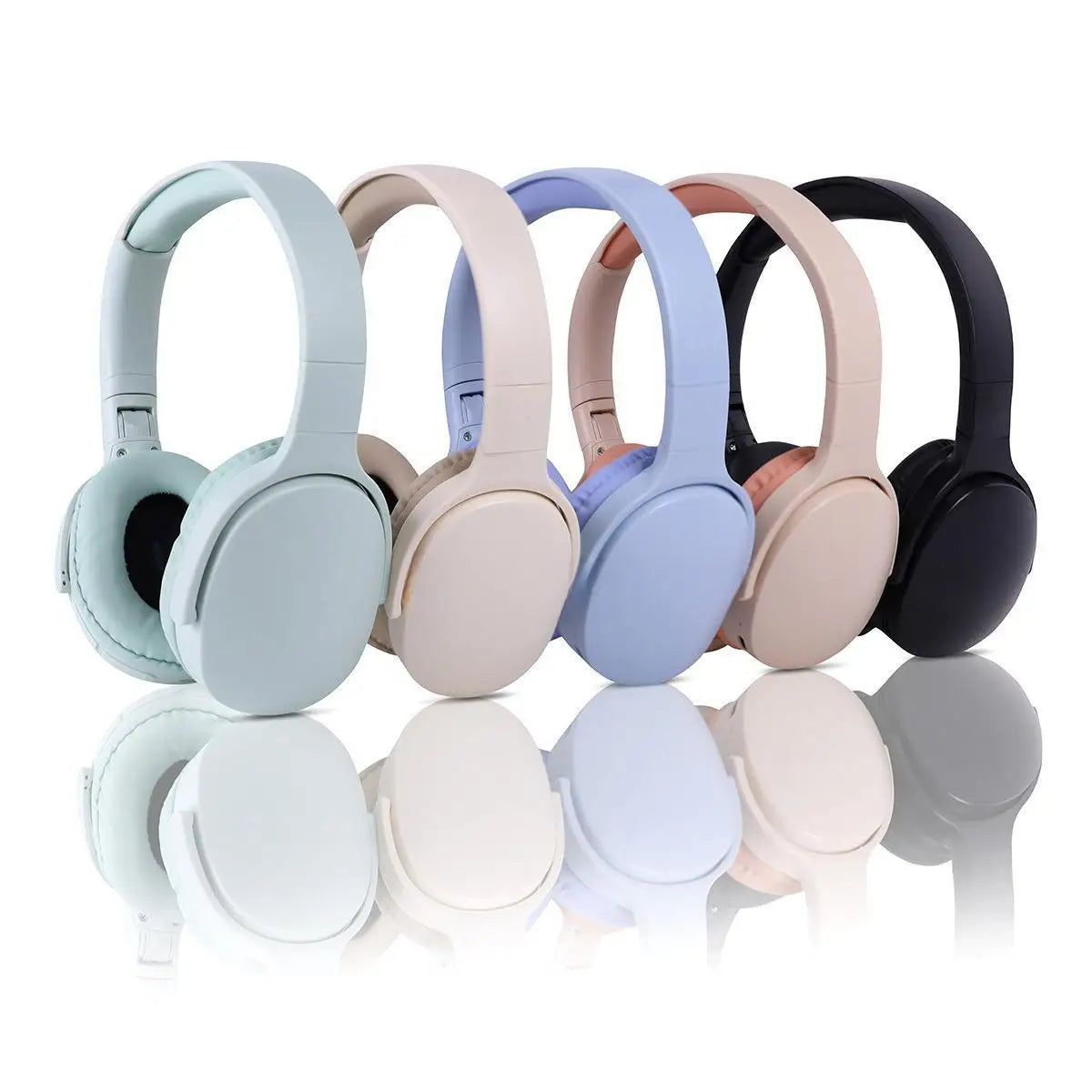 Bluetooth Wireless Over-Ear Headphones – Deep Bass, Long Battery Life
