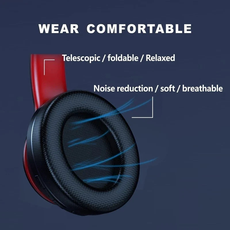 Lenovo HD200 Bluetooth Over-Ear Headphones – Foldable Hi-Fi Gaming Headset