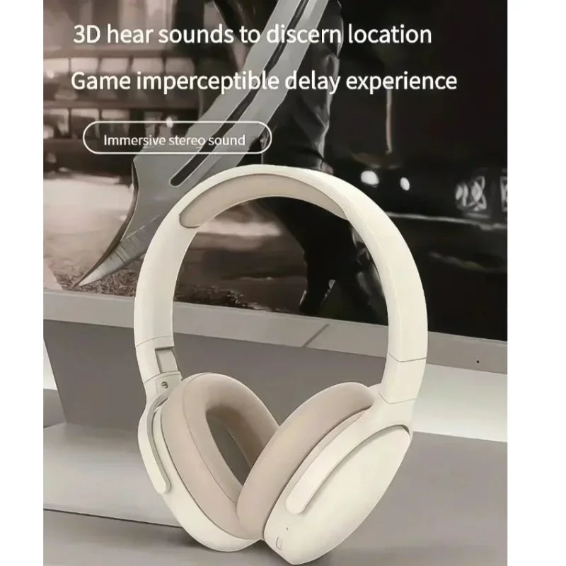 Bluetooth Wireless Over-Ear Headphones – Deep Bass, Long Battery Life