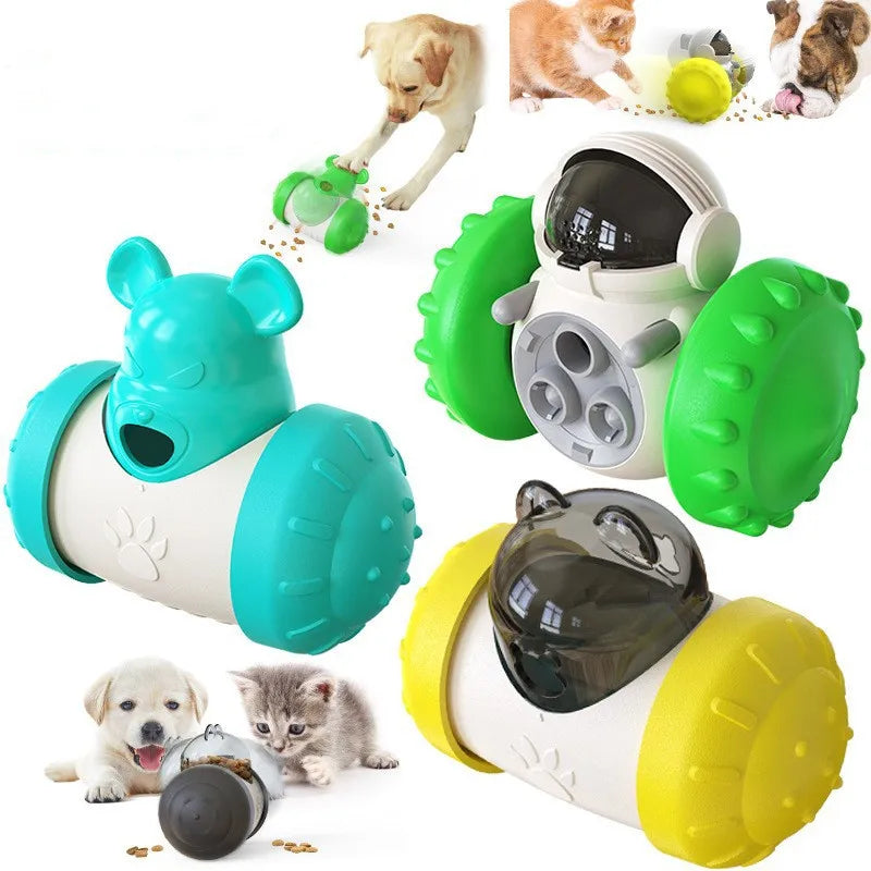 Interactive Robot Dog Treat Toy for Mental Stimulation
