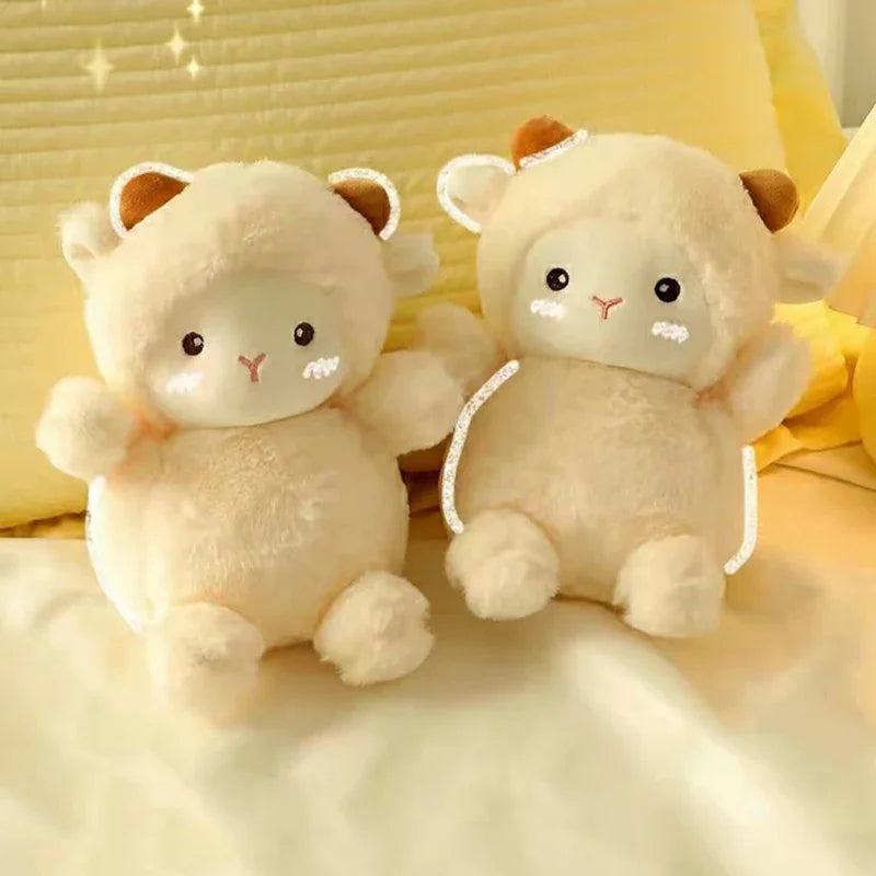 25cm Super Cute Sheep Plush Dolls Kawaii Rabbit  Alpaca Toys Stuffed Soft Animal Pillow Birthday Wedding Party Throw Toys