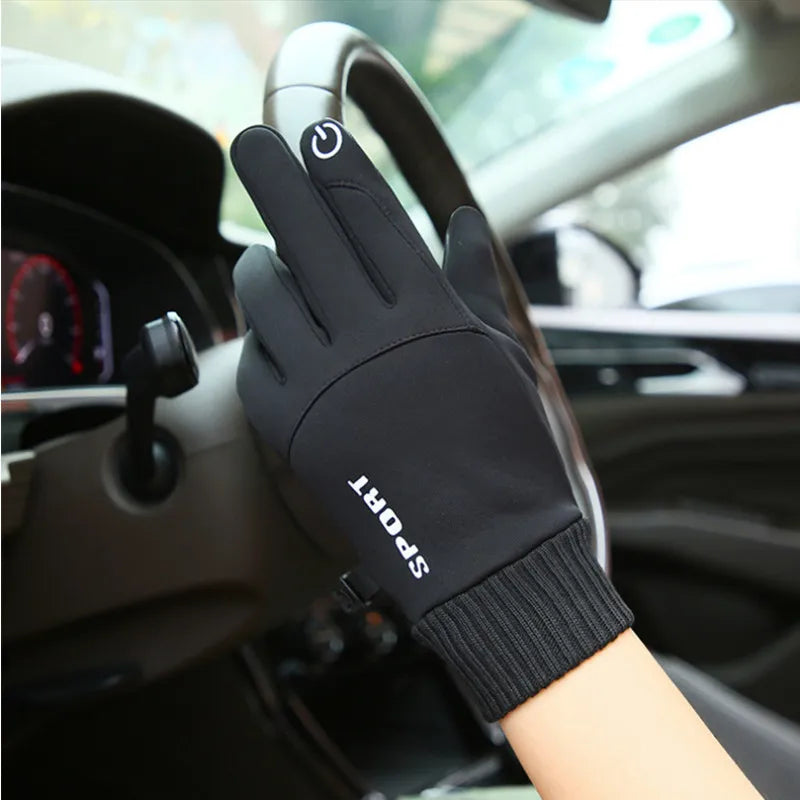 Winter Touch Screen Gloves for Men & Women – Thermal Warm, Water-Resistant & Windproof Gloves for Driving, Running, Cycling & Skiing