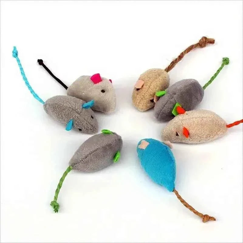 Plush Rat Cat Toy Set – 3/7PCS