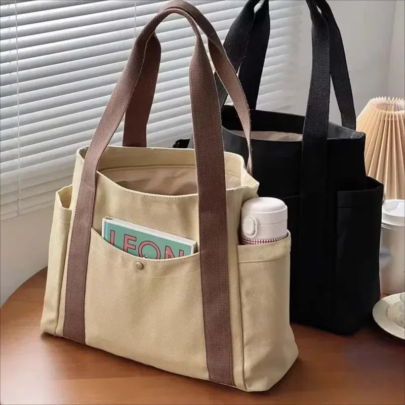 Eco-Friendly Canvas Tote Bag – Large, Stylish & Durable