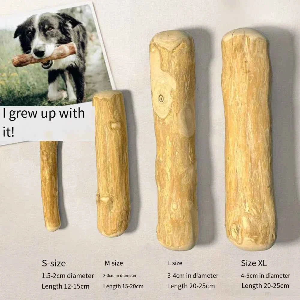 Coffee Wooden Dog Chews: A Natural Chew Toy