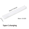 Wireless Rechargeable LED Night Lights Motion Sensor Lights Closet Kitchen Night Lights Bedroom Sensor Light Cabinet Stair Light