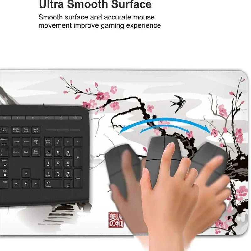 Night Moonlight Large Mouse Pad – Non-Slip Gaming & Office Desk Mat for Laptop, PC, and Esports Players
