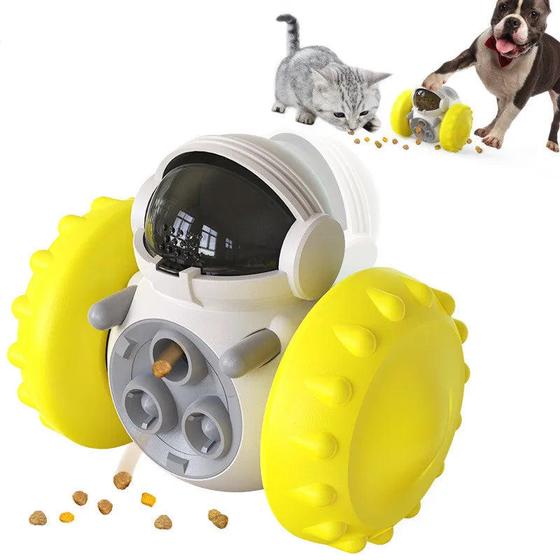 Interactive Robot Dog Treat Toy for Mental Stimulation