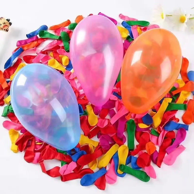 500PCS Water Balloons – Latex Water Bombs for Outdoor Games, Parties, Circus Fun & Kids’ Water Play