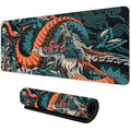 Japanese Dragon Large XXL Gaming Mousepad 900x400 700x300 Speed Desk Mat Anime Theme Keyboard Gamer Mouse Pad for Esports